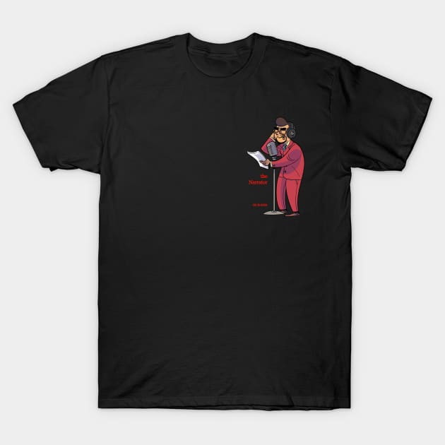 Oz 9 Narrator T-Shirt by Oz9